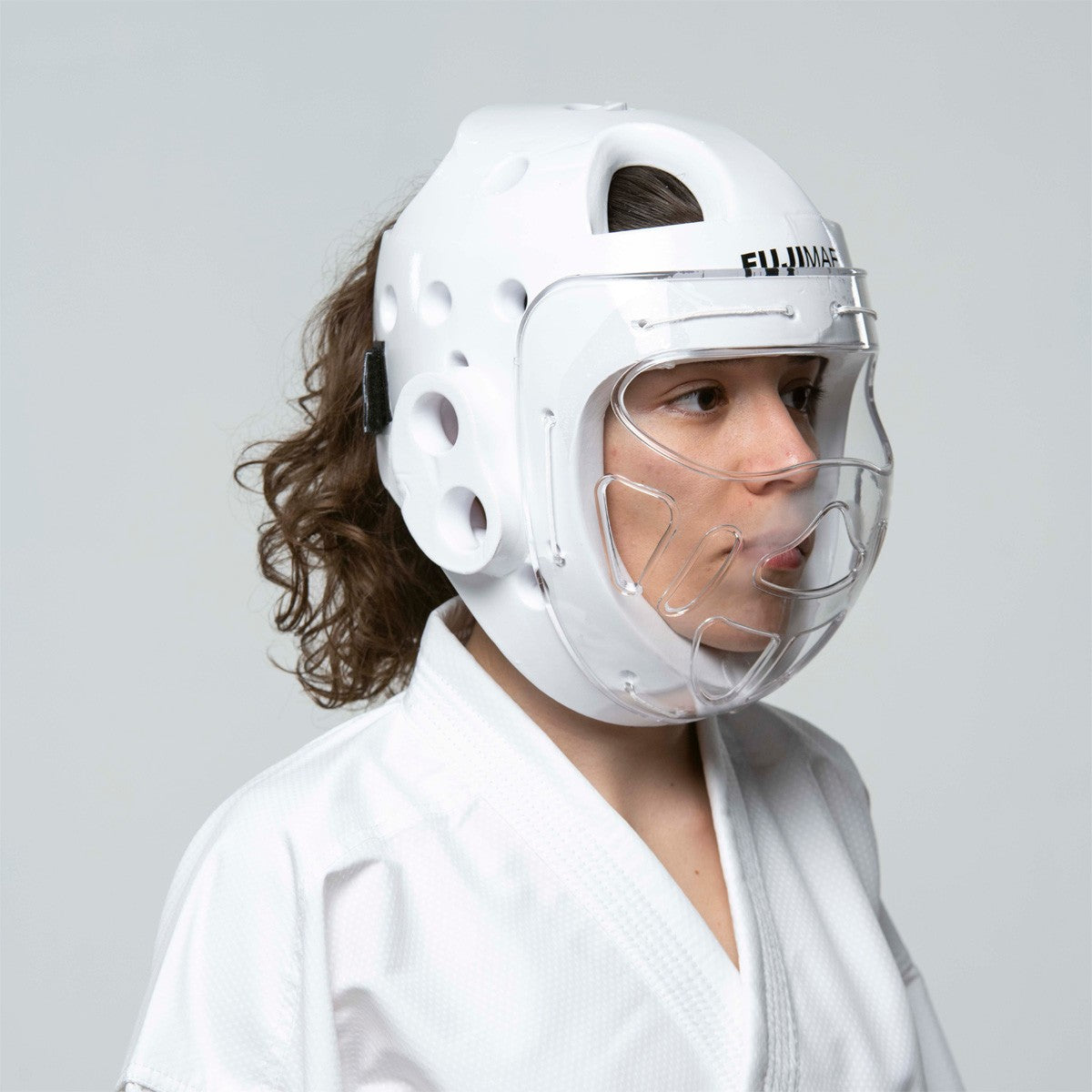 Casque Visière Hyperfoam. Blanc