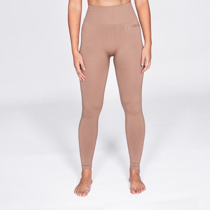 Legging Femme sans Coutures FUJIMAE FW 24. Camel