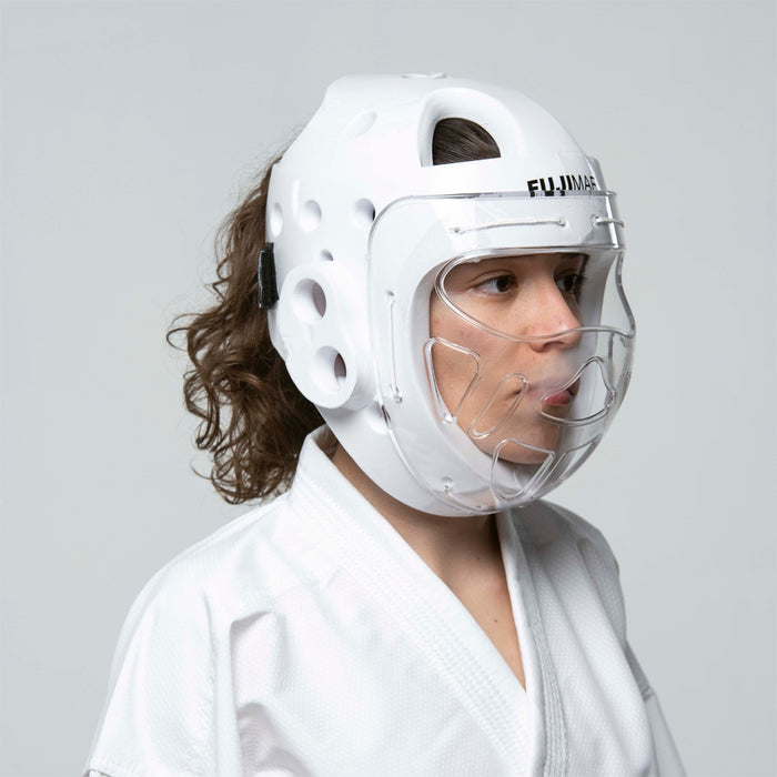 Casque Visière Hyperfoam. Blanc