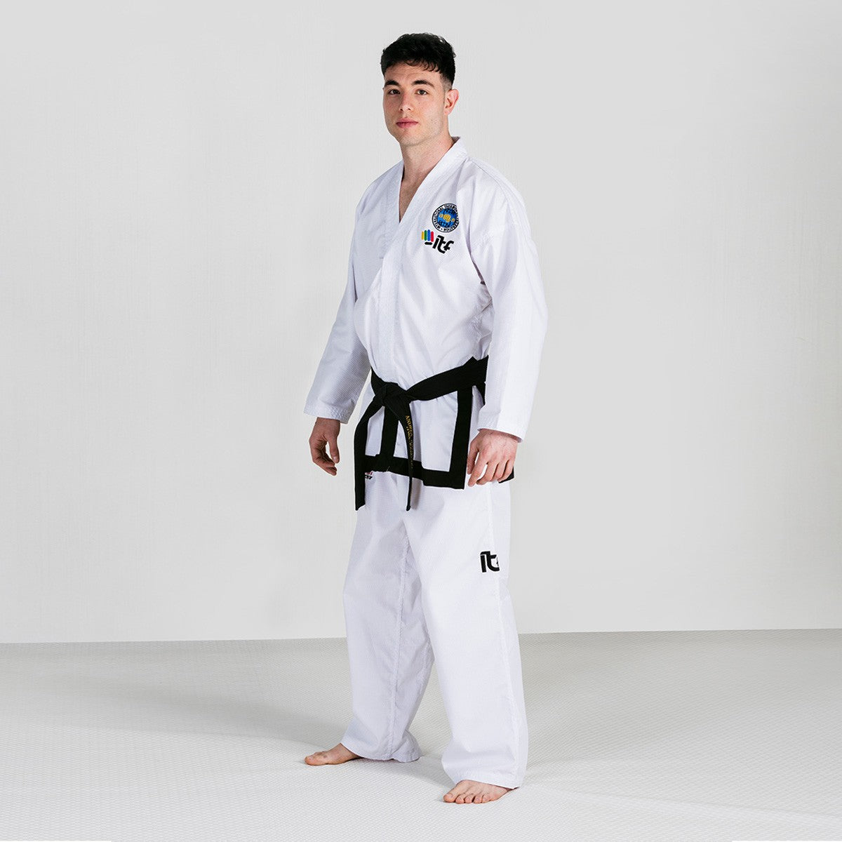 Dobok ITF Approved Training Lite Black Belt